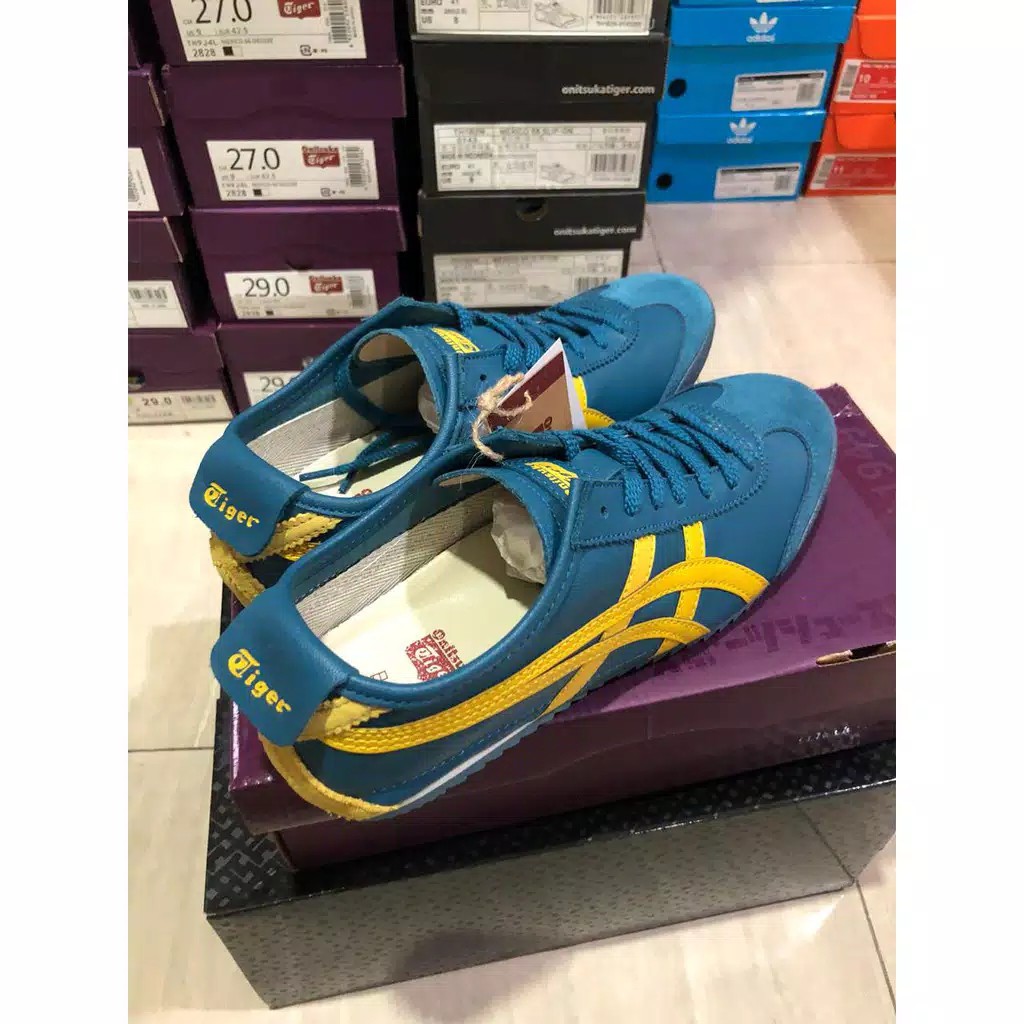 onitsuka tiger blue yellow