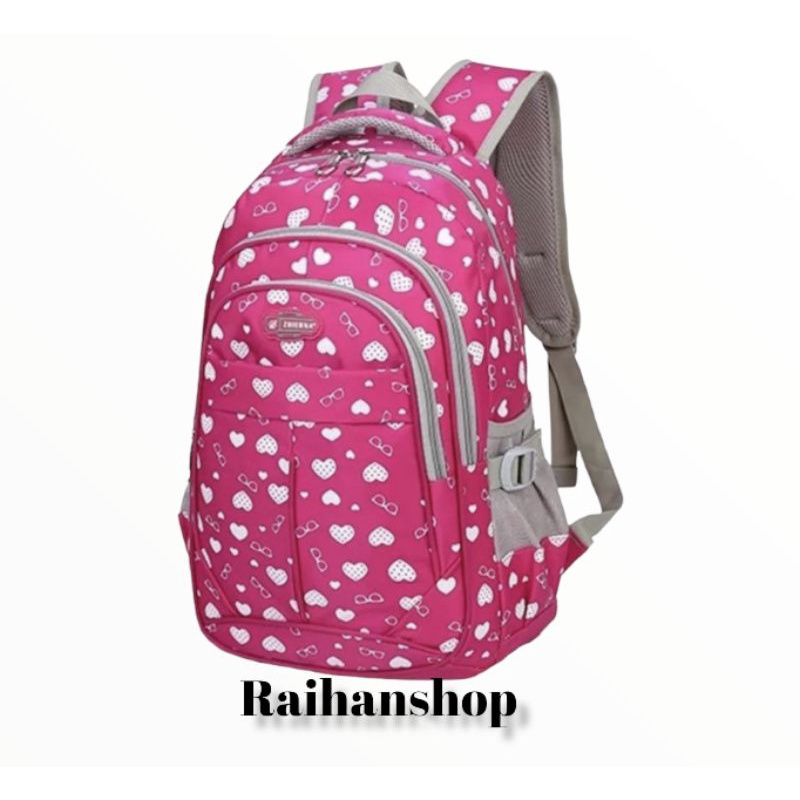 tas ransel sekolah motif love tas gendong karakter love-8