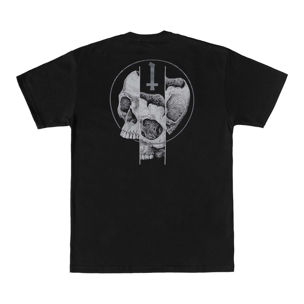 Heretic - T-Shirt - Broken Skull