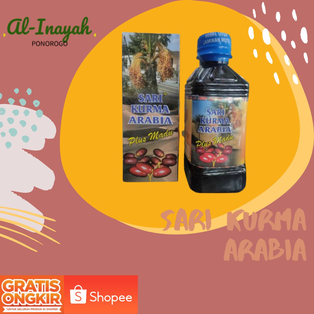

Sari Kurma Arabia Plus Madu