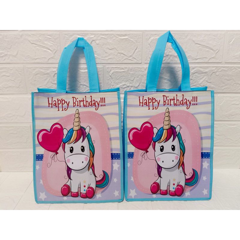 

TAS ULTAH uk M ( 20x14x25 cm ) min 2 lsn READY STOK & REAL PIC
