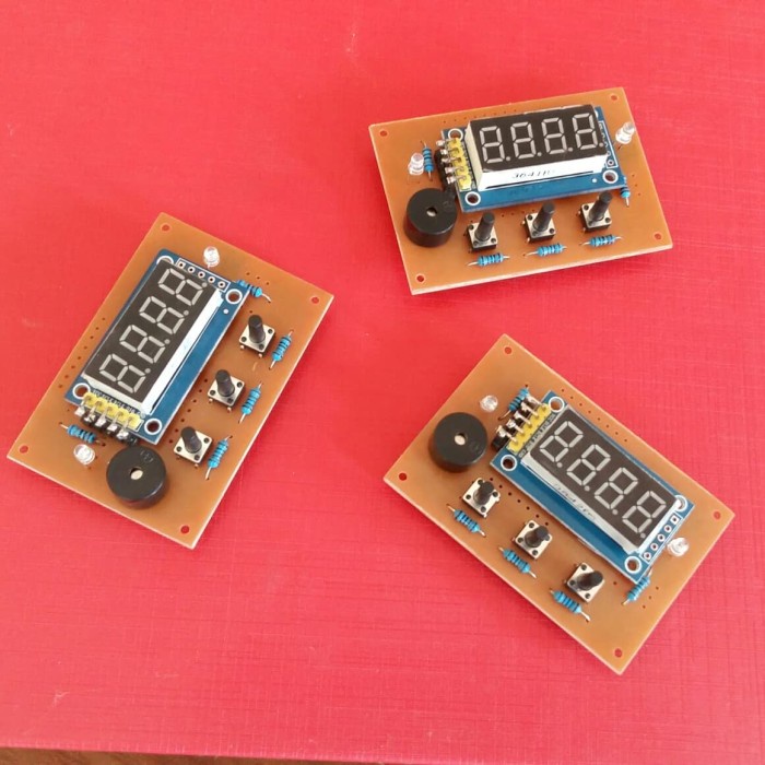 Cindiashope Modul Timer Digital, Untuk Berbagai Aplikasi, Universal Timer Module