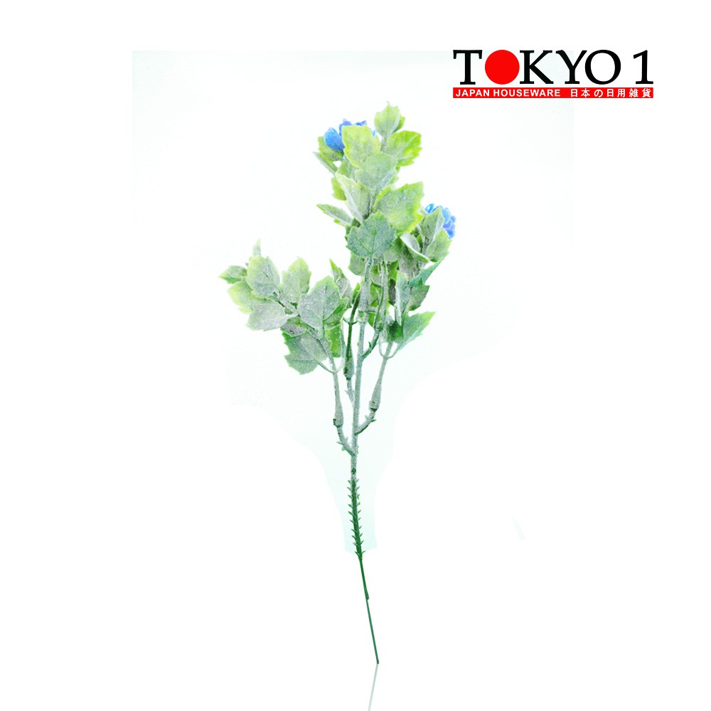 Tokyo1 bunga plastik 1 stalk allamanda biru (404352)-4