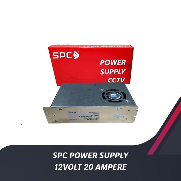 Power Supply CCTV SPC Jaring 20A Power Supply CCTV PSU 20A