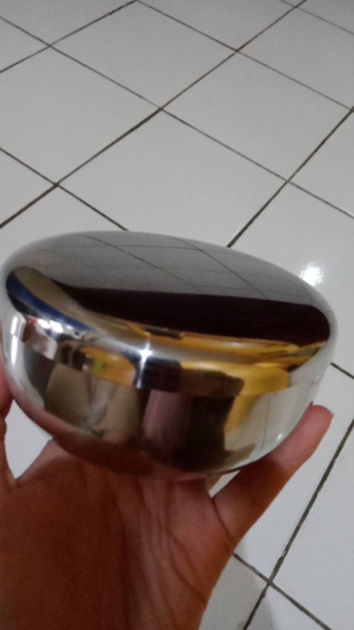 Korean Stainless Steel Rice Bowl Mangkuk Mangkok Nasi Korea Stainless