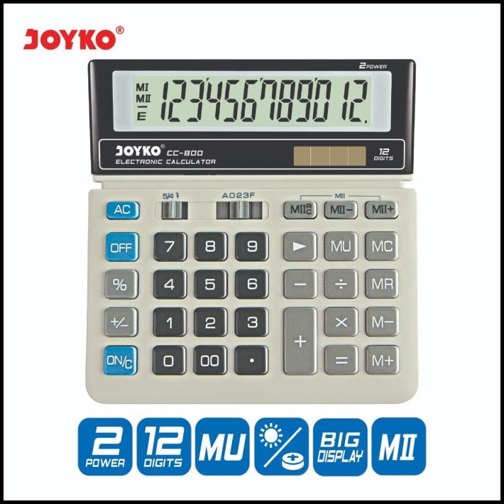 

Calculator / Kalkulator Joyko Cc-800 / 12 Digits