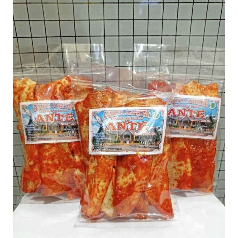 

Kripik Singkong Balado