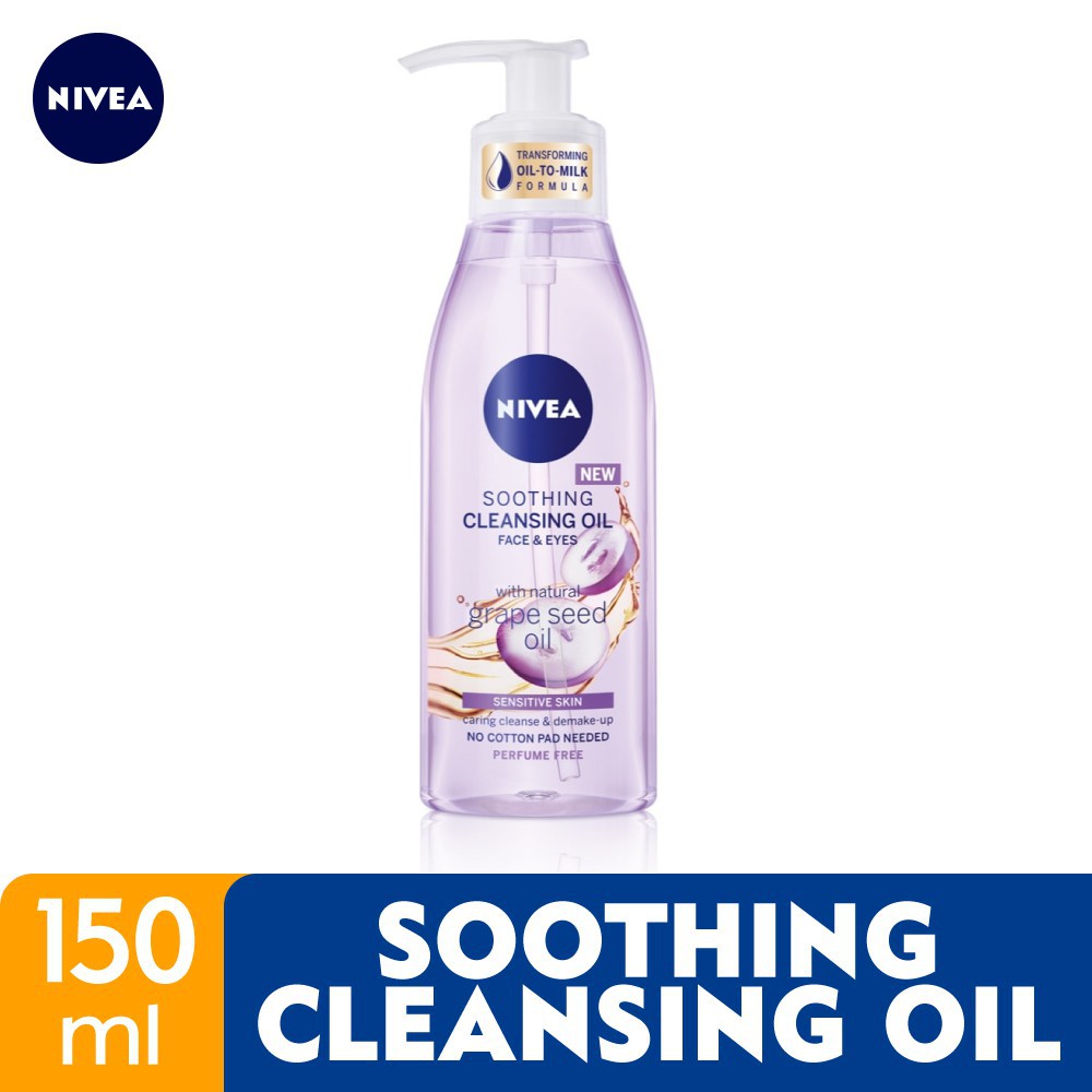 soothing cleansing oil nivea