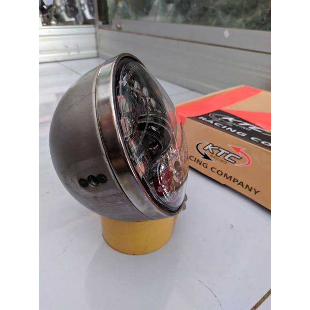 LAMPU LED DAYMAKER 5,7 INCH 16 LED SET BATOK L2G FULL PRES PNP CB GL MAX PRO GL 100 LAMPU JUTE CUTE 