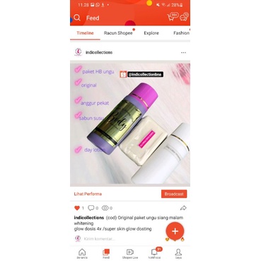 PAKET HB UNGU Skin Whitening