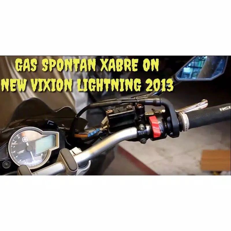 Paket Gas Spontan 2 Kabel Plus Saklar Xabre Yamaha R15 R25 Vixion Ninja RR Crf KLX CBR 150R