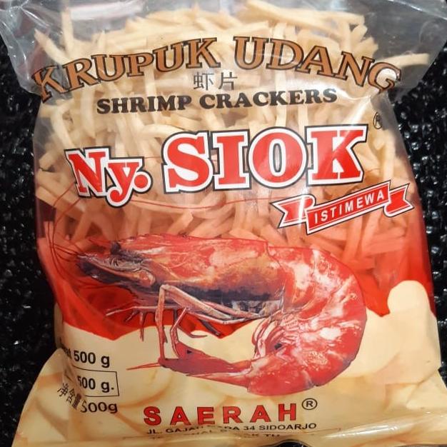 

Krupuk Udang Ny Siok Stik 500Gram