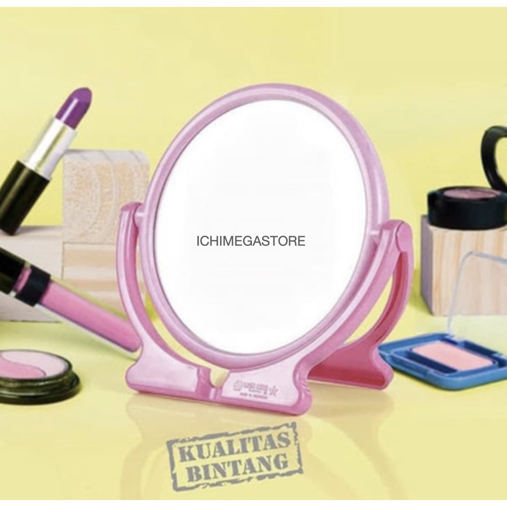 Jual Kaca Rias Beauty Mirror Cermin Rias Wajah Cermin Duduk Mirror Ichimegastore Lion Star 2282