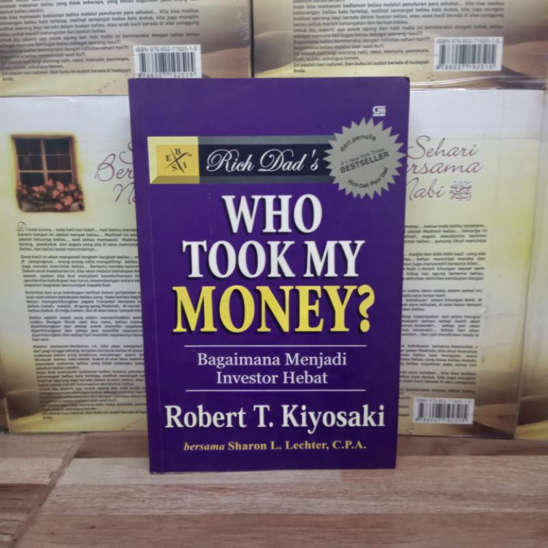 

BUKU ORIGINAL - WHO TOOK MY MONEY BAGAIMA MENJADI INVESTOR HEBAT