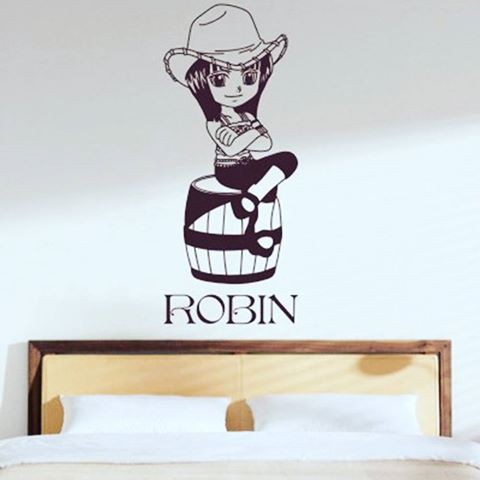 

Puswall - Stiker Dinding / Wallsticker Motive Silhouette Robin / Dekorasi Ruangan / Wall Sticker Custom