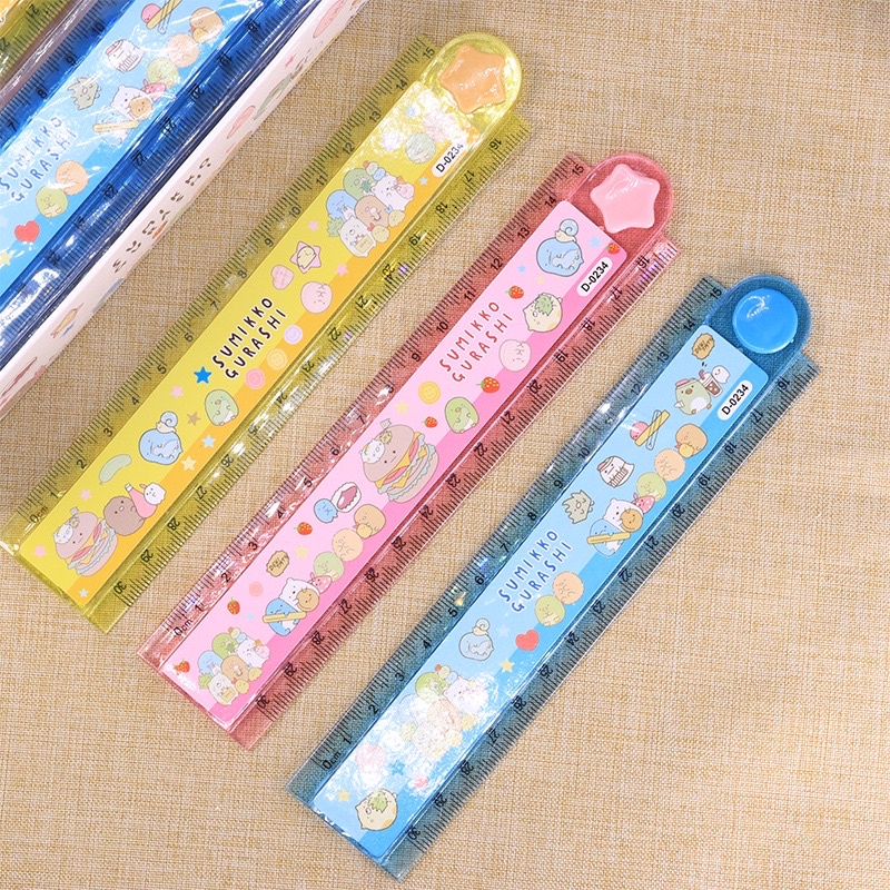 KENSHO Penggaris Lipat 30 Cm Lucu Import Sumikkogurashi