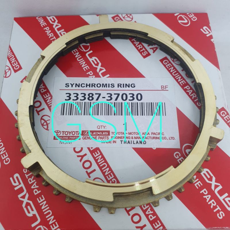 GIGI KUNINGAN SINKRONIS RING SYNCHROMIS GIGI MUNDUR TOYOTA HT130 DUTRO