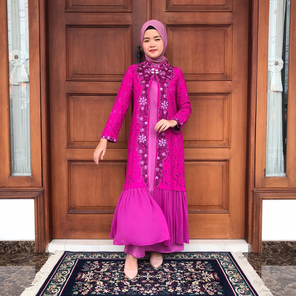 GAMIS brokat bordir non gliter /GAMIS brokat non gliter