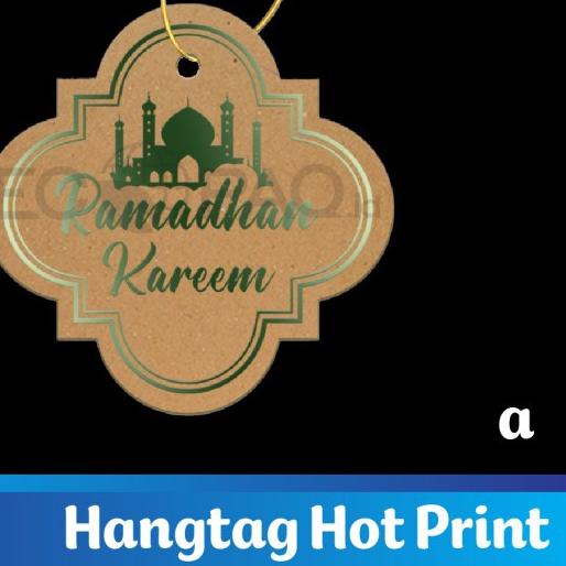 

◙ Hangtag - Hang Tag - Aksesoris Lebaran Idul FItri isi 100 pcs - HTL2 ✩