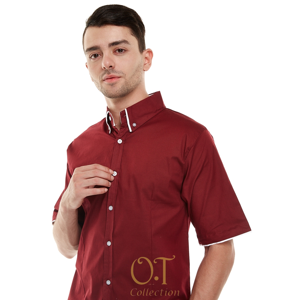[Kemeja Fredd variasi warna] merk OT collection