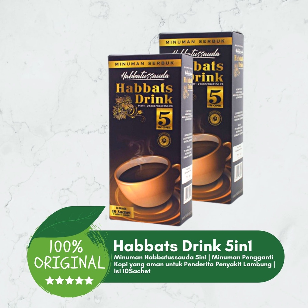 

Habbats Drink isi 10 Sachet Minuman Instan Habbatussauda