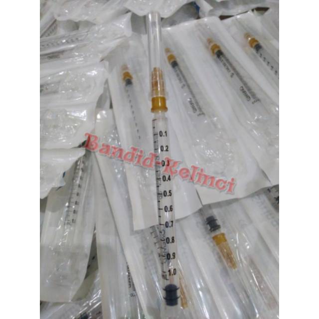 SPUIT / SPET / SUNTIKAN 1ML UNTUK INJEKSI OBAT HEWAN