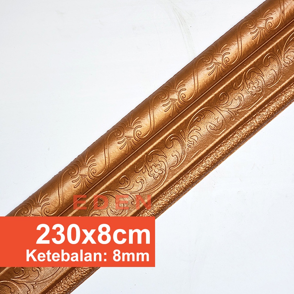 Wallpaper List Border Foam Stiker List Dinding 3D Wallborder 2.3 Meter-EDEN-LSB84