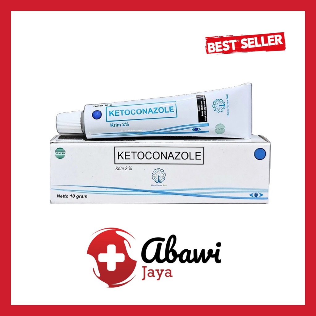 Jual [ab] Ketoconazole Mulia 2 Cream 10 Gram Tube Ketoconazole Krim Ketokonazole Krim