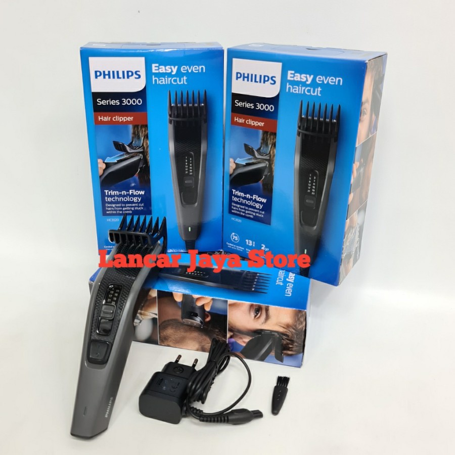 Hair Cut / Hair Clipper Philips HC3520  Pencukur Rambut / Alat Pencukur Rambut Philips HC3520