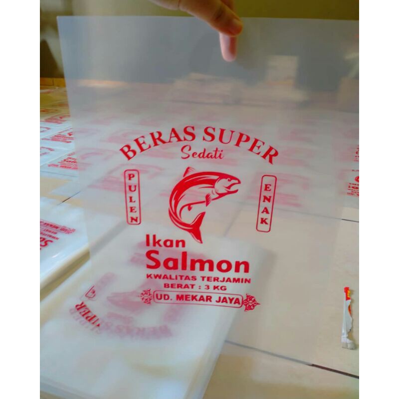 Sablon Plastik 3 Kg Murah | Min.Order 200 pcs