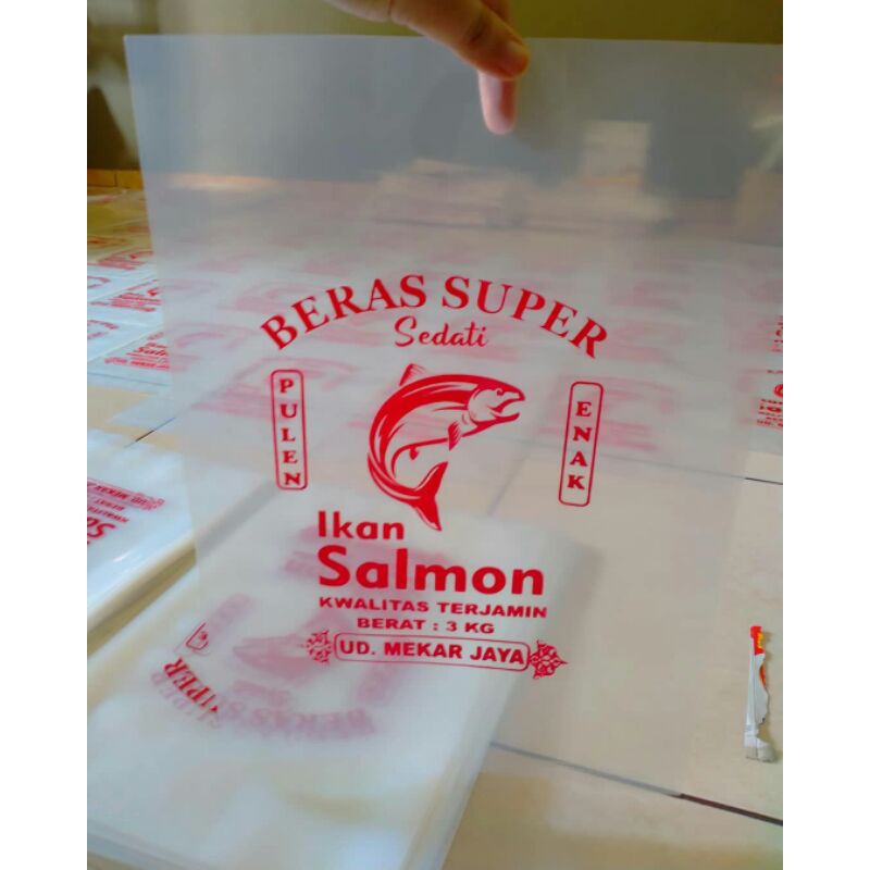 Sablon Plastik 3 Kg Murah | Min.Order 200 pcs