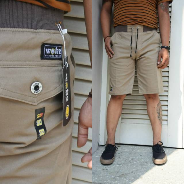 POPULER DAN TERBARU Celana Kolor Woke casual