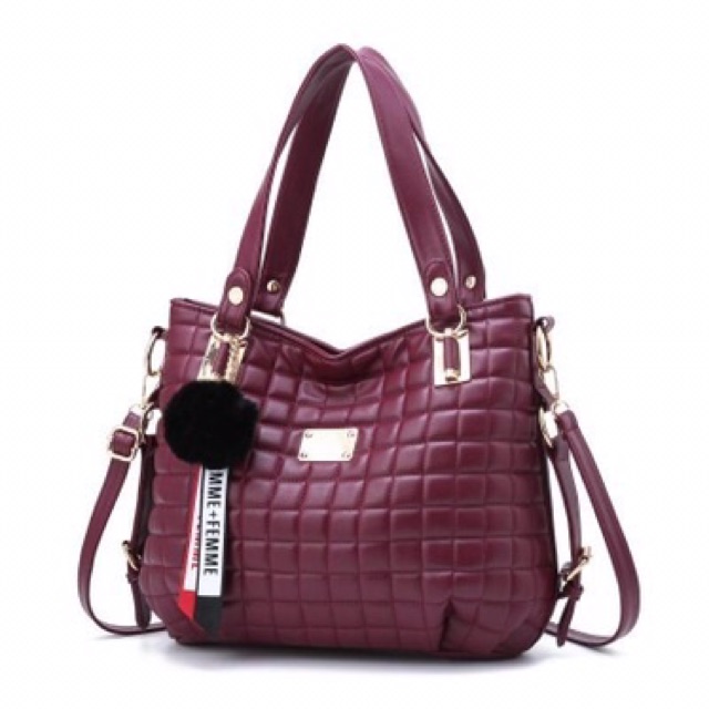 Homme femme bags tas kulit sintetis tas wanita slingbags wanita tas selempang wanita tas fashionable