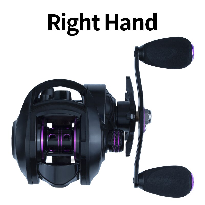 SHILIHUI Reel Pancing Casting Drag Max 8KG Rasio 7.2: 1 AF2000 Metal Spool Rell Baitcasting Reel Bc Ril Laut Real Muarh