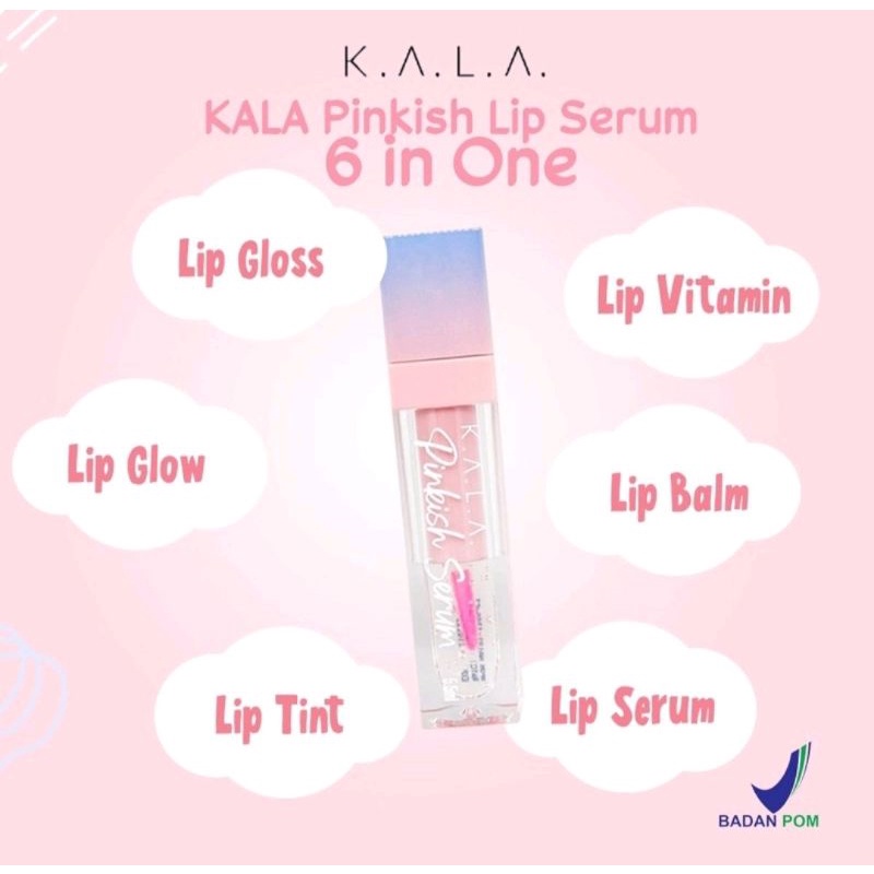 KALA PINKISH LIP SERUM BPOM