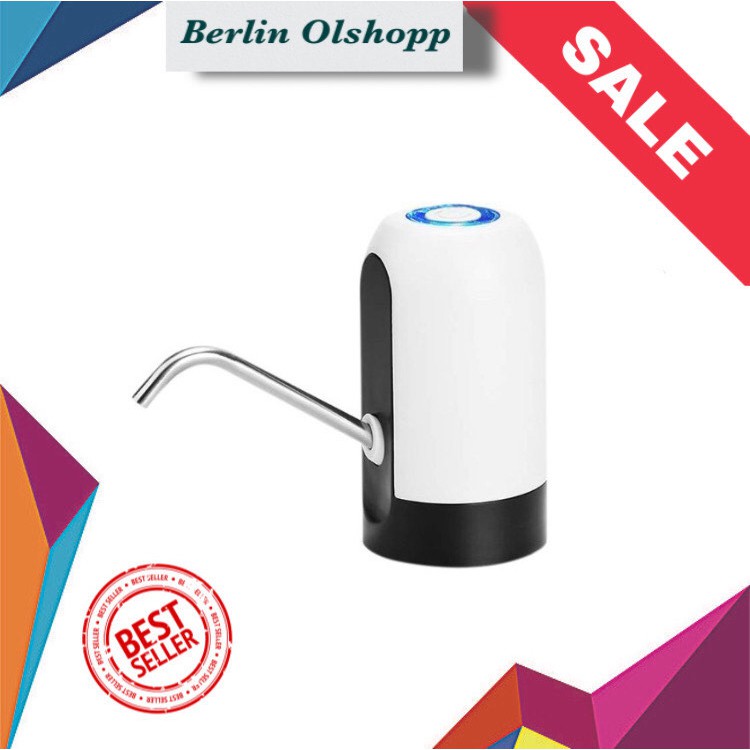 Water Pump Vipoo V2059 Electric LED Pompa Air Galon Cas Elektrik Otomatis 2059