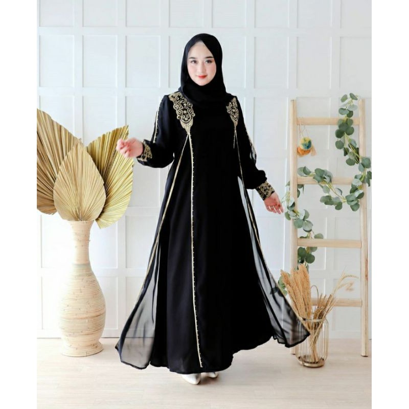 ABAYA DUBAI 335 maxi dress arab