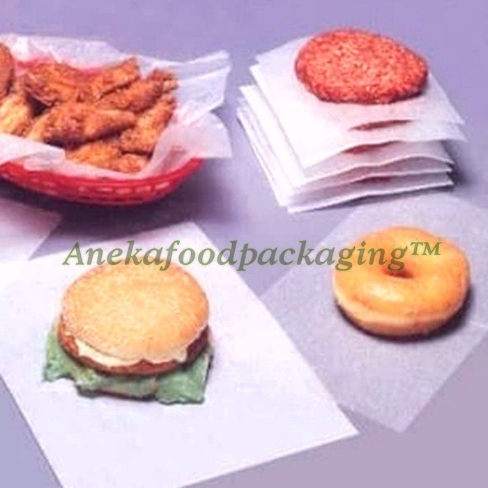 

978qW Grosir-Wrapper/Kertas Nasi Ala Kfc Uk. 30X30 Cm (Isi 1000Lbr) W5Q0112