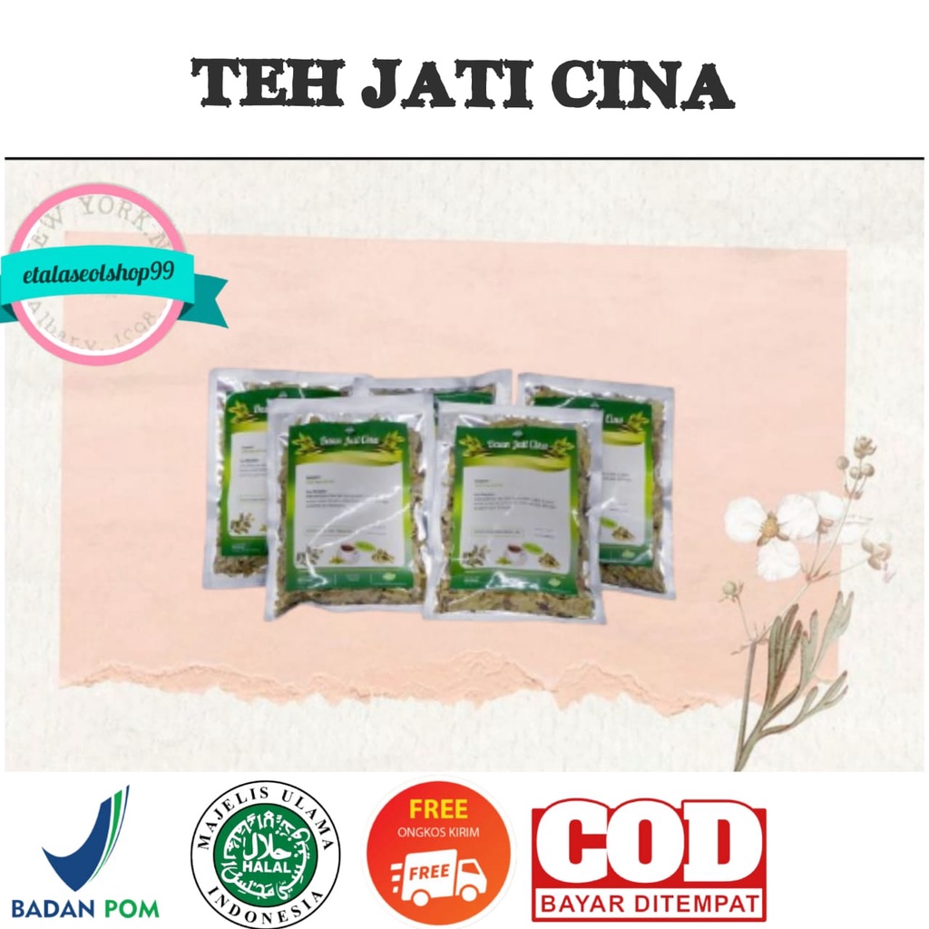 

Teh Daun Jati Cina 40 gr /Teh Pelangsing Diet / Teh Peluntur Lemak Herbal Original 100% Alami