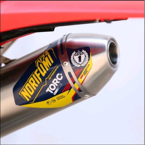 NORIFUMI KNALPOT TORC BORE UP CRF 150 L MERK NORIFUMI ORIGINAL