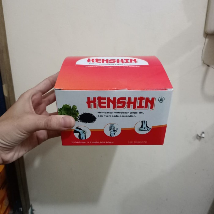 Kenshin Obat Pegal Linu Box isi 12 Strips