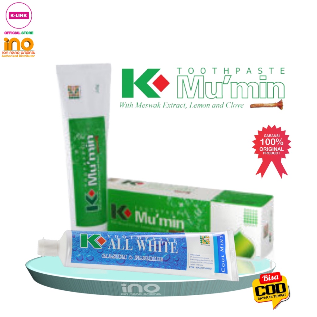 PASTA GIGI K-Mu'min K-ALL WHITE ORIGINAL K LINK