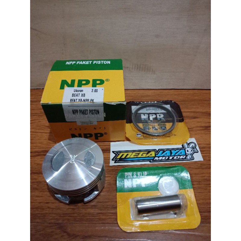 PISTON KIT BEAT XB NPP OS STD 50 100 150 200 SEHER BEAT XB NPP