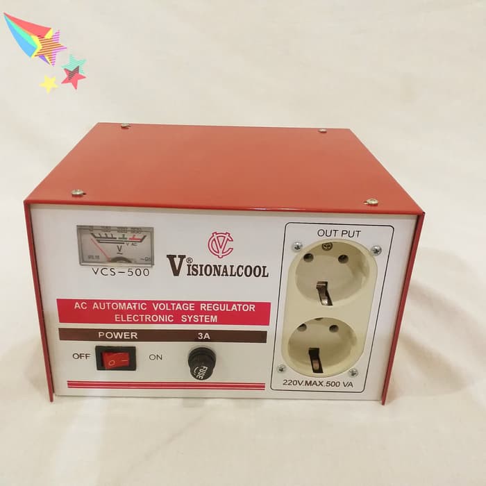 AVS SCORE STABILIZER 500 VA Smart Logic System kwalitas oke