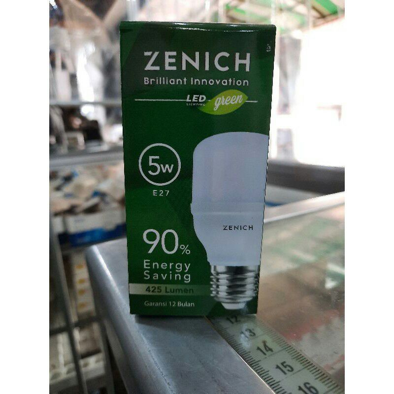 ZENICH LAMPU LED KAPSUL 5W  ZENICH GREEN MURAH TERANG ISTIMEWA