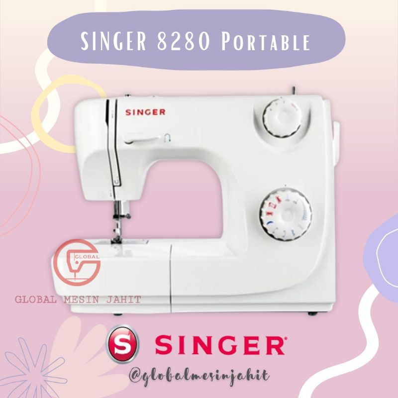 SINGER 8280 Mesin Jahit Portable