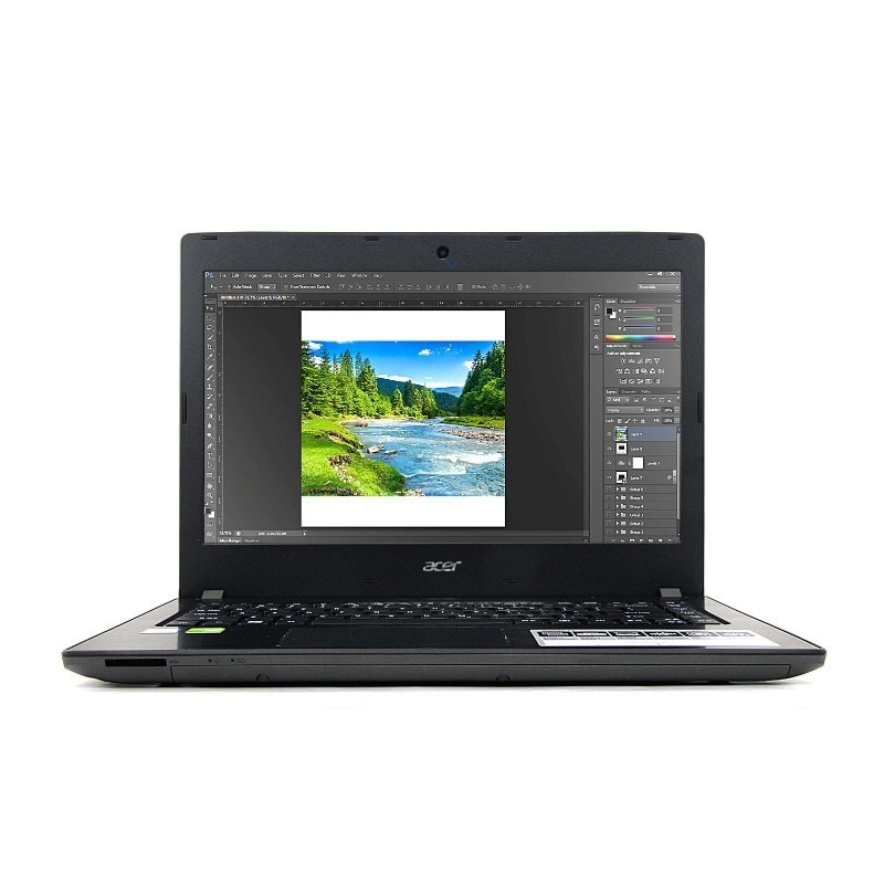 Laptop Resmi Acer E5-475G i5 7200U,4GB,1TB,Dvdrw,GT940-2GB,Win10,14"