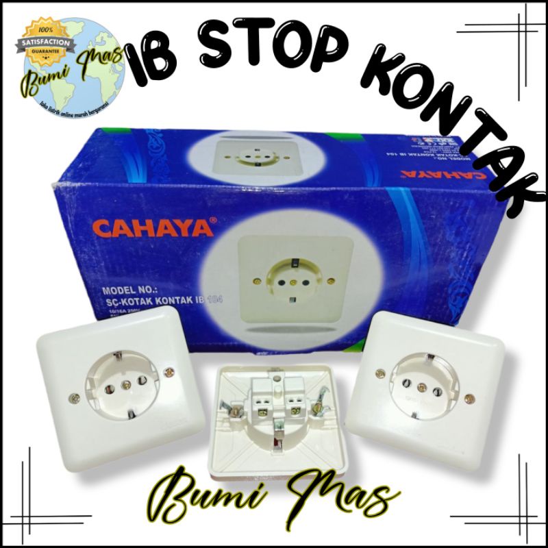 IB STOP KONTAK / STOP KONTAK IN BOW (TANAM) / STOP KONTAK TANAM