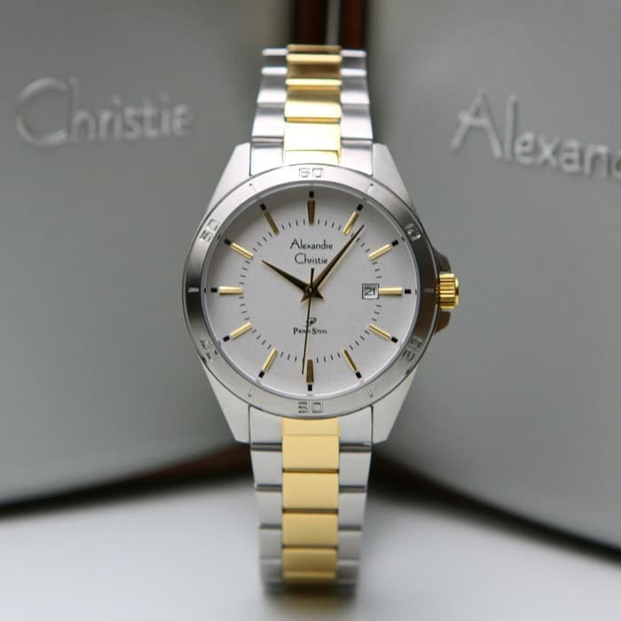 JAM TANGAN WANITA ALEXANDRE CHRISTIE AC 1011 RANTAI NEW VERSION ORIGINAL GARANSI 1 TAHUN