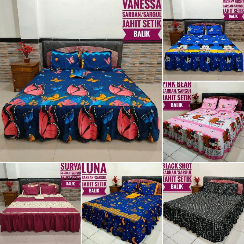 sprei homemade Sprei berkwalitas sprei adem tidur nyenyak